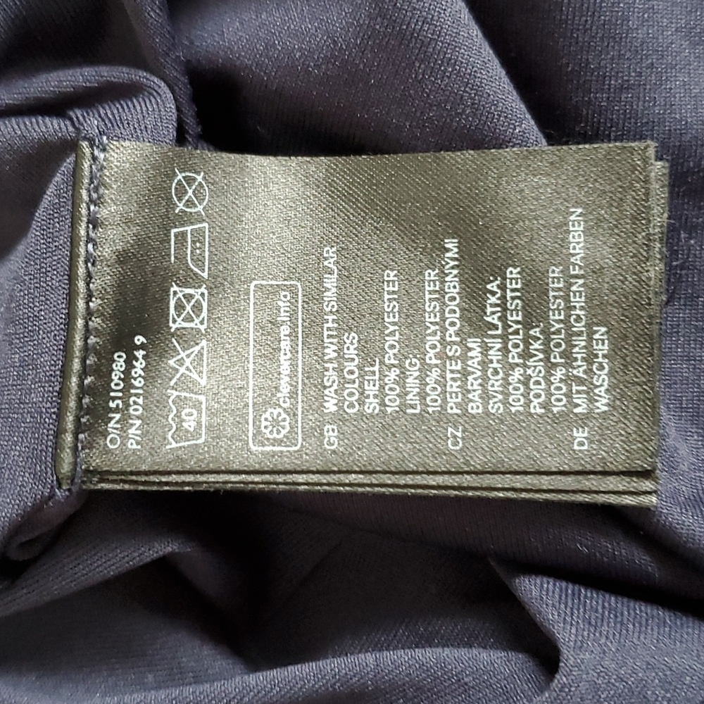 Navy H&M Ruffle Dress - Picture 3 of 3